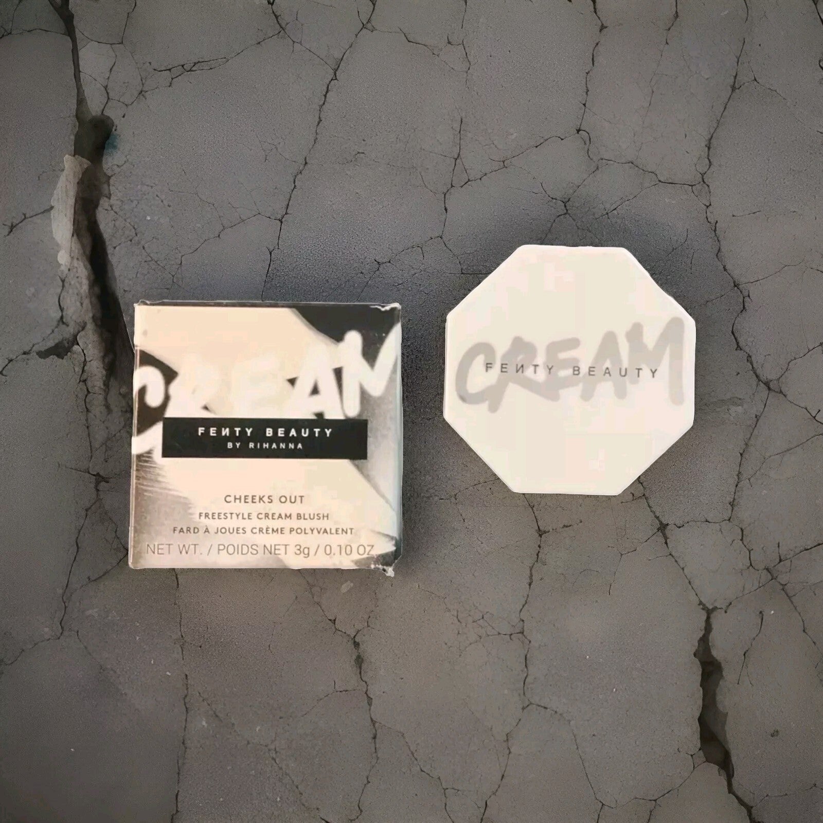 FENTY BY RIHANNA CHEEKS OUT FREESTYLE CREAM BLUSH - PEACH FACE (NWB/Full Size)1