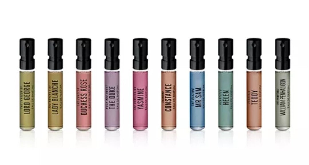 Penhaligon's Portraits Scent Library 10x2ml/.07oz  Travel Mini Set Unisex New1