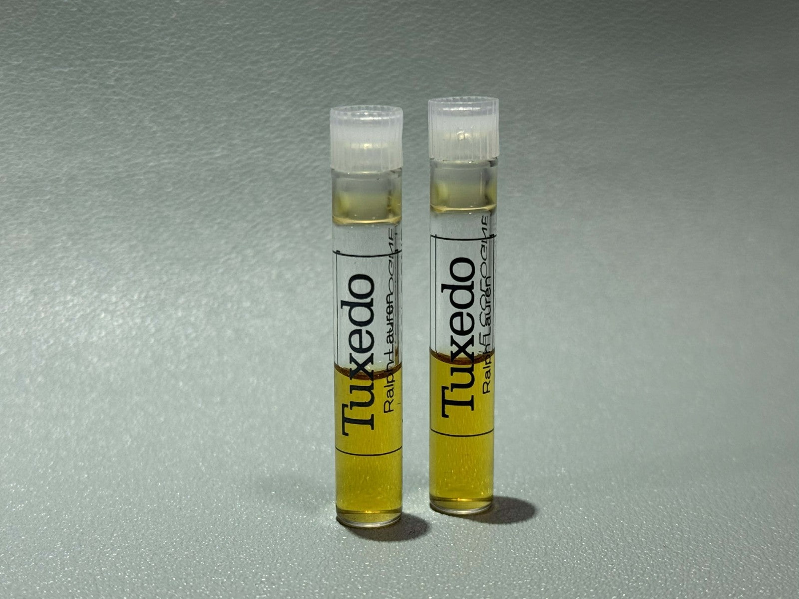 Vtg Ralph Lauren Tuxedo Splash Cologne sample 1ml Ea Set Of 2 Vintage 1993 5