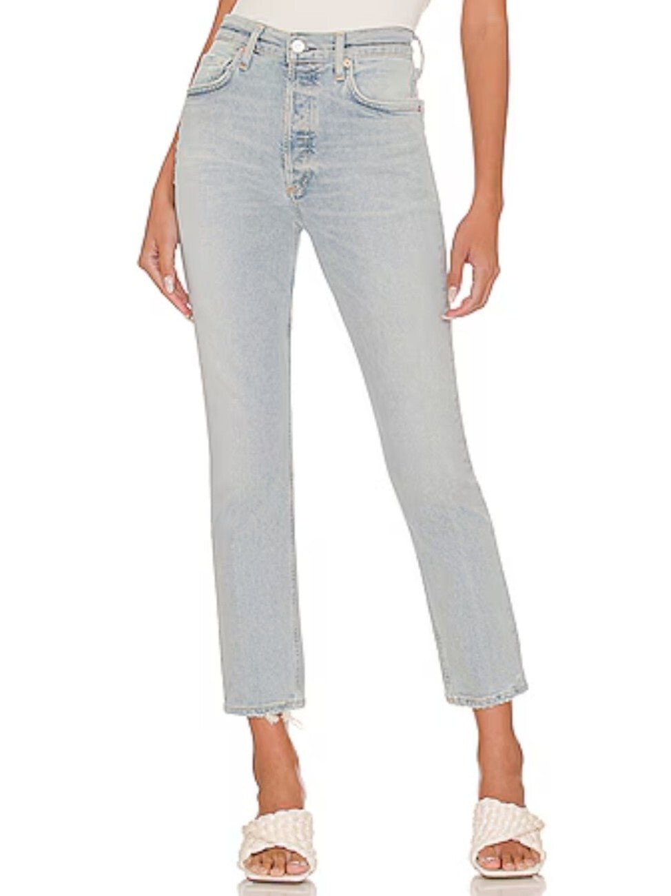 Citizens of Humanity Jolene High Rise Straight In Ace High Sz 27 $248 COH0