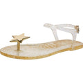 Katy Perry The Geli Gold Star Jelly Ankle Strap Sandals Thongs Women’s Size US 50
