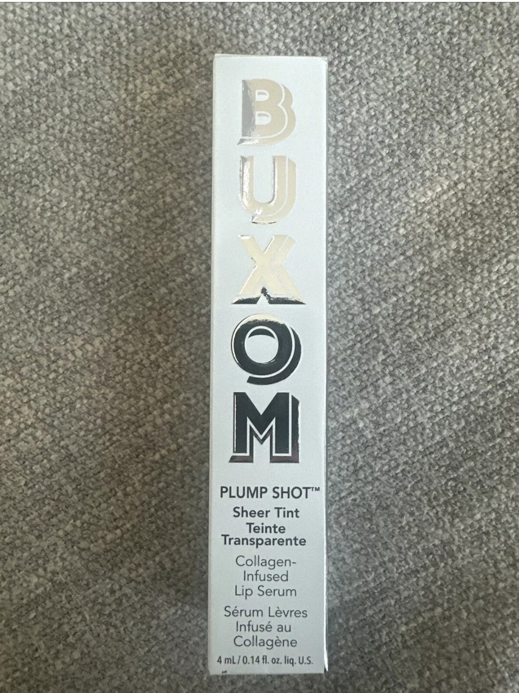 BUXOM Plush Peach Plump Shot Sheer Tint Collagen Infused Lip Serum New in Box1