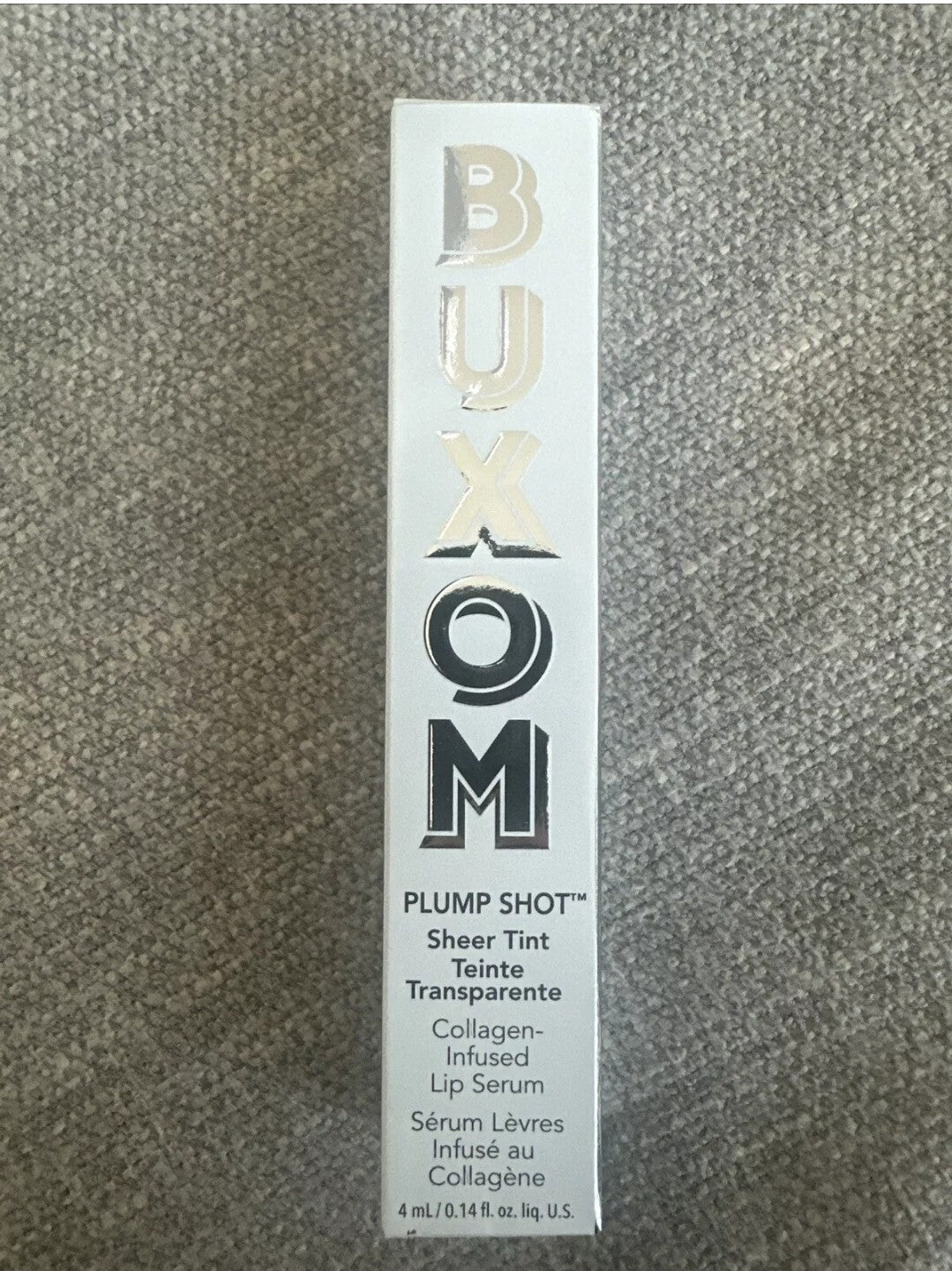 BUXOM Plush Peach Plump Shot Sheer Tint Collagen Infused Lip Serum New in Box1