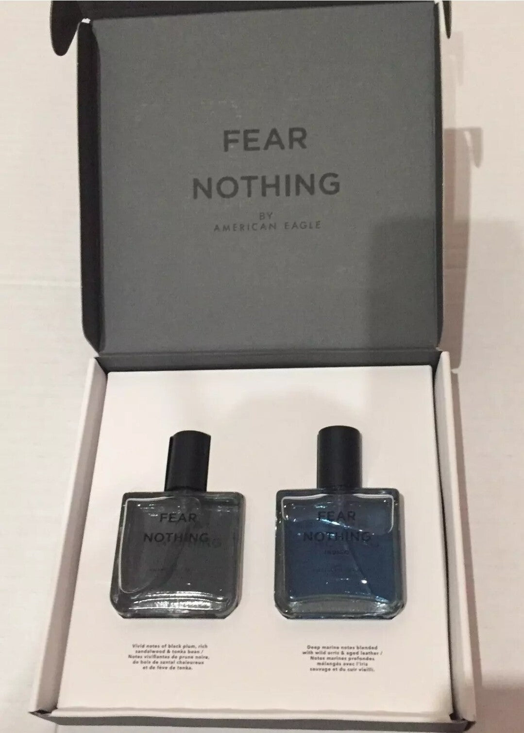 American Eagle Outfitters FEAR NOTHING/INDIGO Eau De Cologne Discovery 2 pc Set3