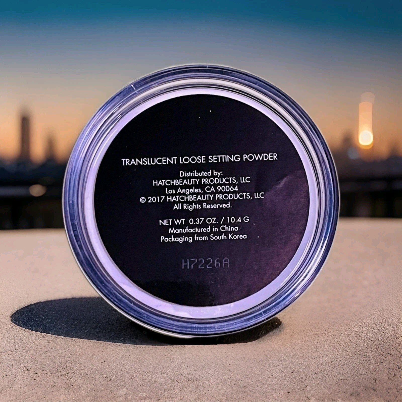 Lot Of 3 Kristopher Buckle Translucent Loose Setting Powder 0.37 oz.New No Box1