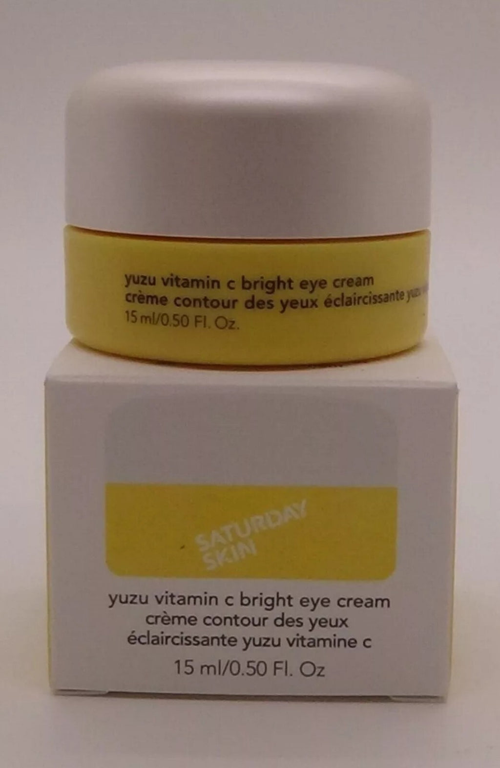 Saturday Skin Yuzu Vitamin C Bright Eye Cream 15ml/0.50 fl oz New in box0