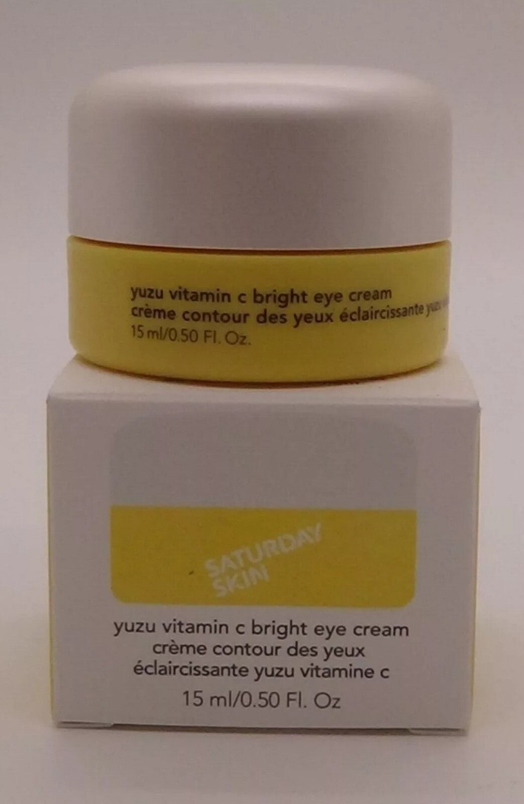Saturday Skin Yuzu Vitamin C Bright Eye Cream 15ml/0.50 fl oz New in box0