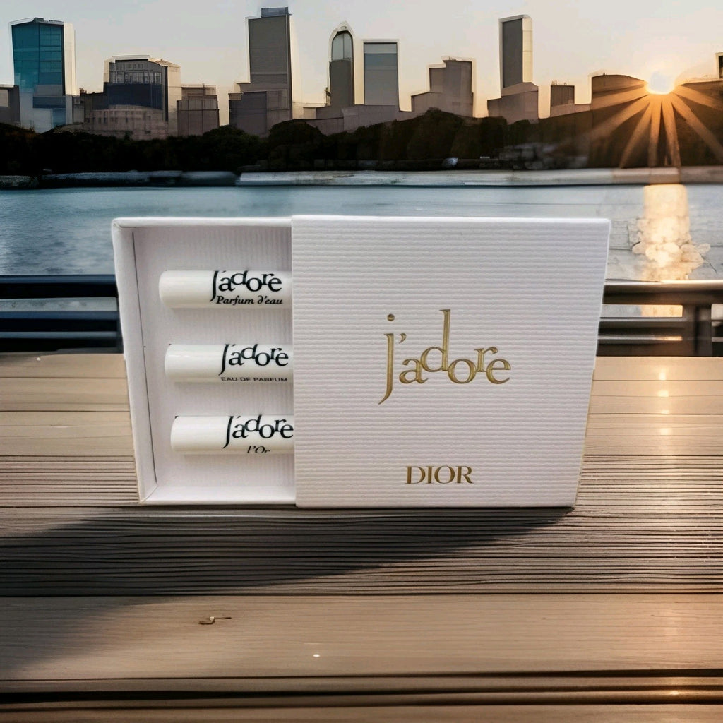 Dior J'Adore Parfum D'Eau Eau de Parfum 3 Mini/Sampler Spray Novelty In Box0