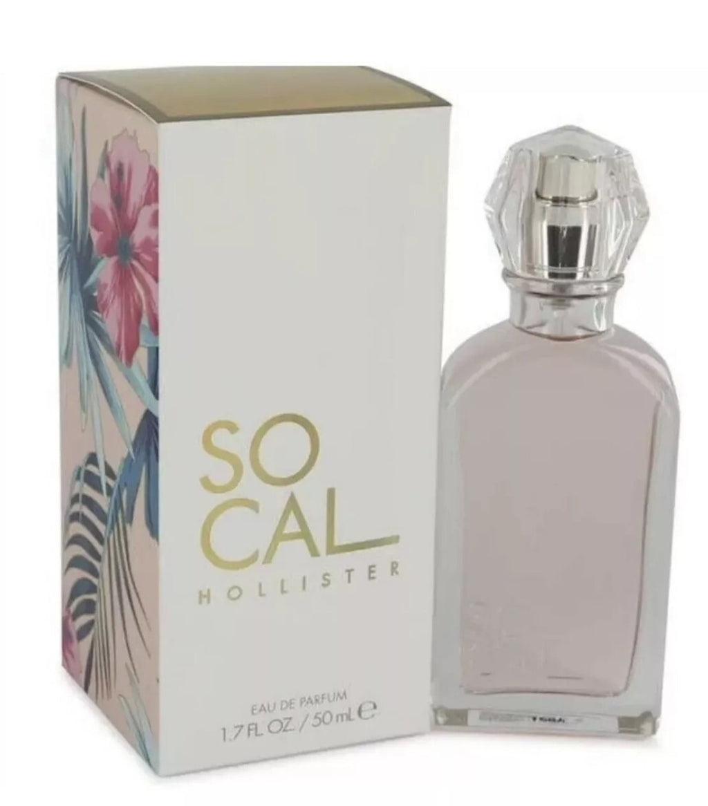 Hollister So Cal SoCal Eau de Parfum Fragrance Perfume Spray edp 1.7 oz SEALED1