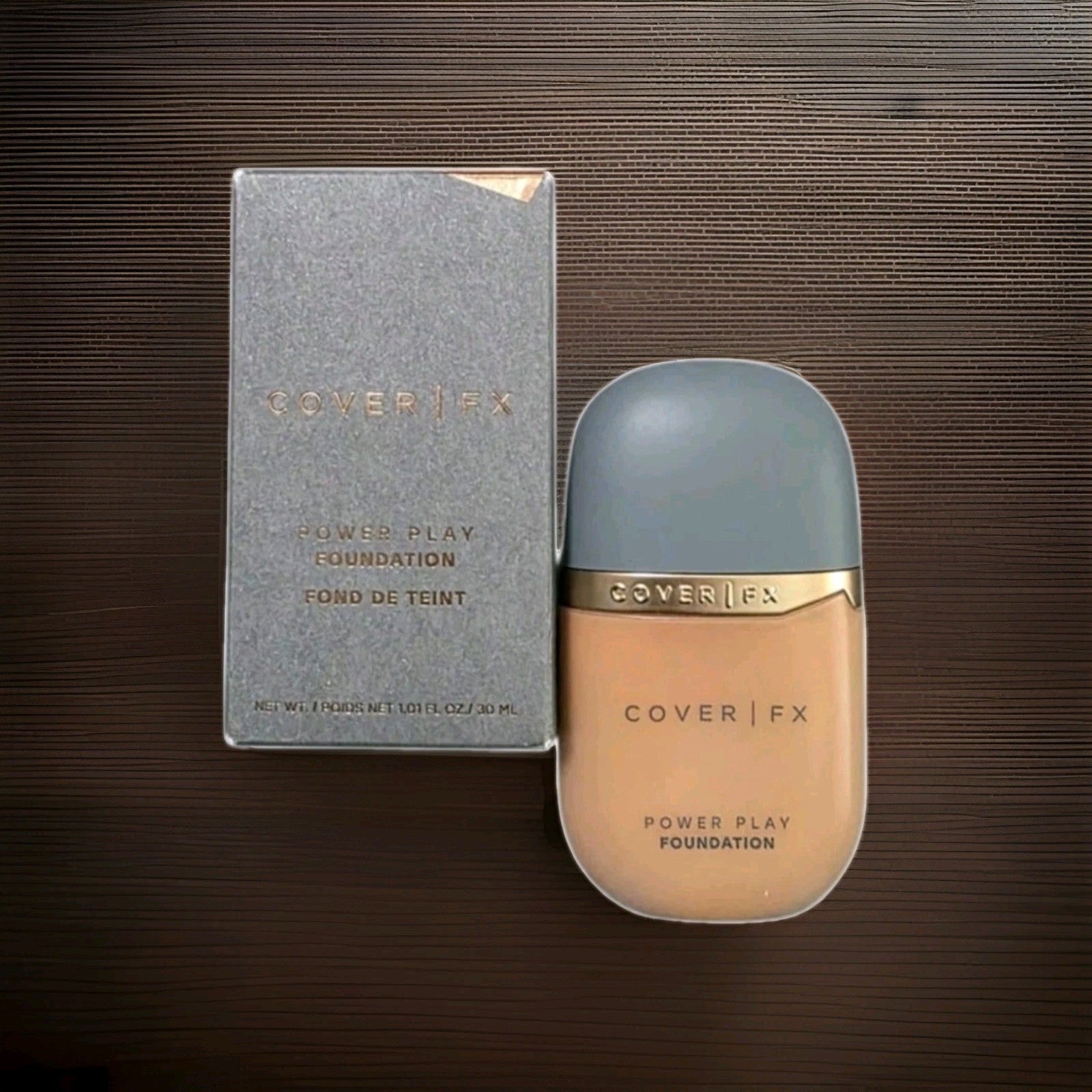 Cover FX Power Play Foundation Shade M5 Full Coverage Makeup 1oz Discontinued0
