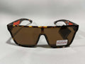 New Original TRUE RELIGION Square Sunglasses Brown TR TRM17990