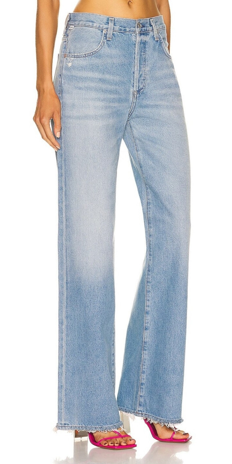 Citizens of Humanity Annina Trouser Jean Crescent Wash Sz 32 NWOT In Crescent 1