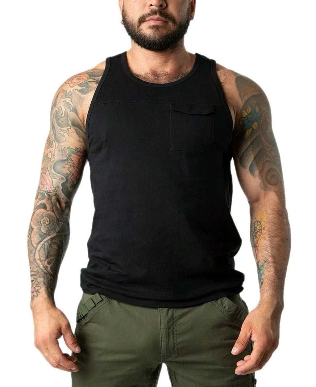 Nasty Pig Expedition Tank Top NWT Black Sz Large L  Gay Intrest 0