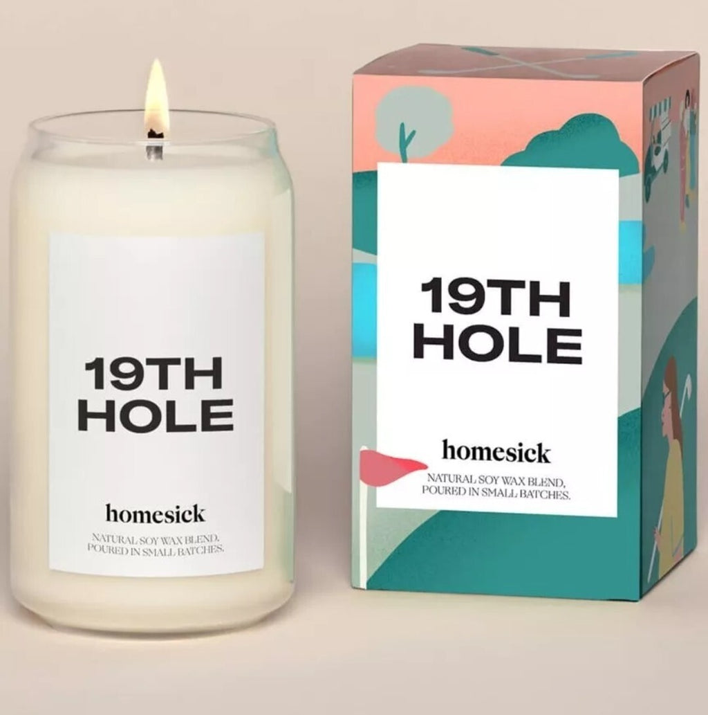 Homesick 19Th Hole Scented Candle White0