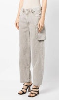 Agolde Cass Baggy Cargo Jeans In Farfetch Size 28 New W Defect -see Pic Sz 60