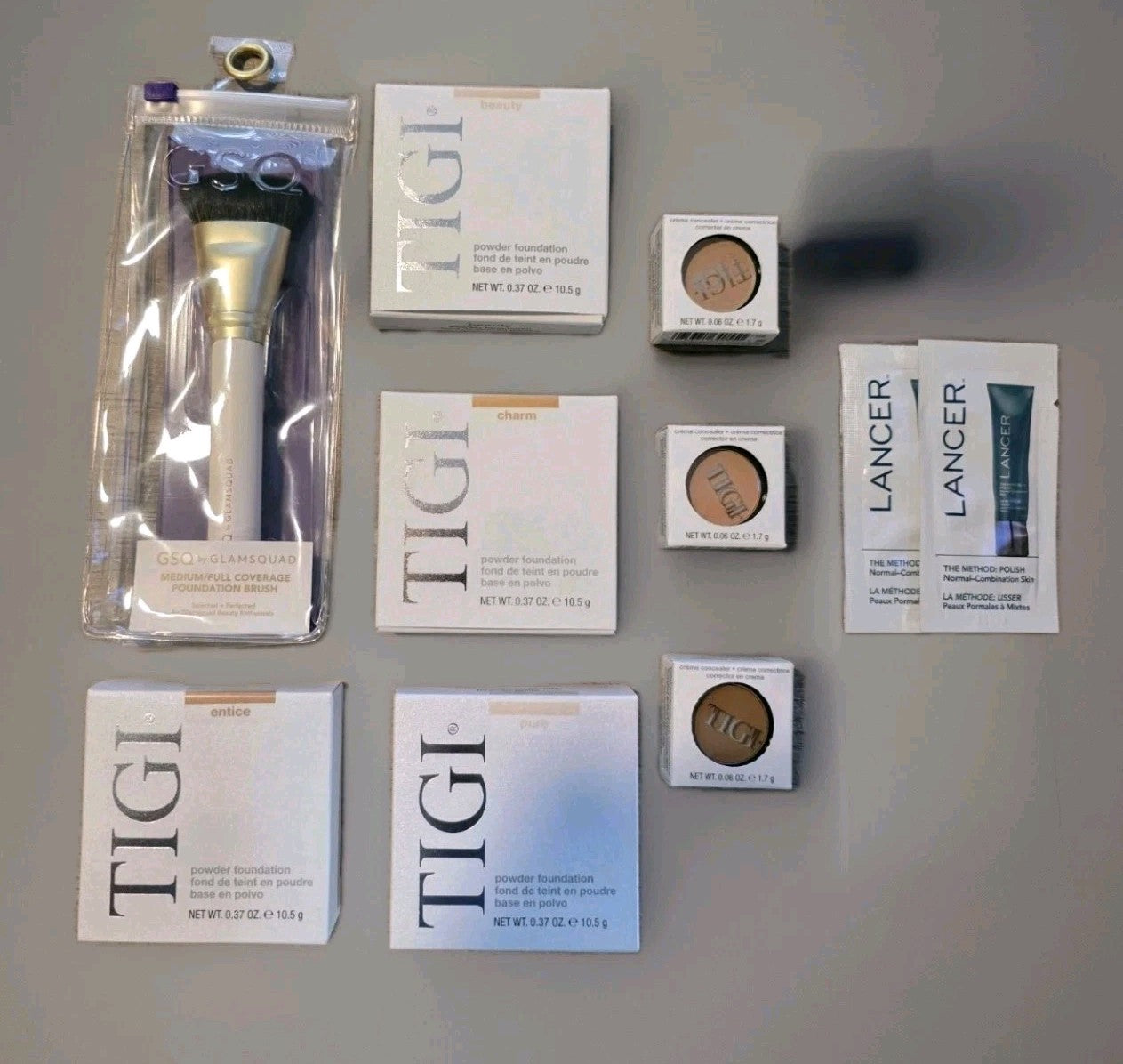 Foundation & Concealer Beauty Makeup  Skin Care TIGI Cosmetics Lot $235+ MSRP0