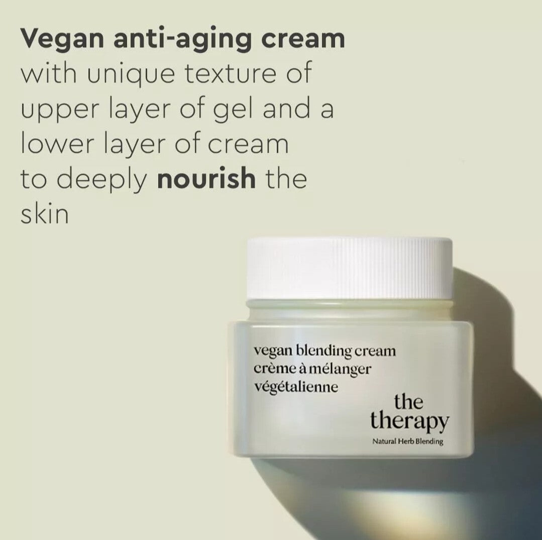 Vegan Blending Cream Face Moisturizer - Soothing, Anti-Aging, Anti-Wrinkle,2