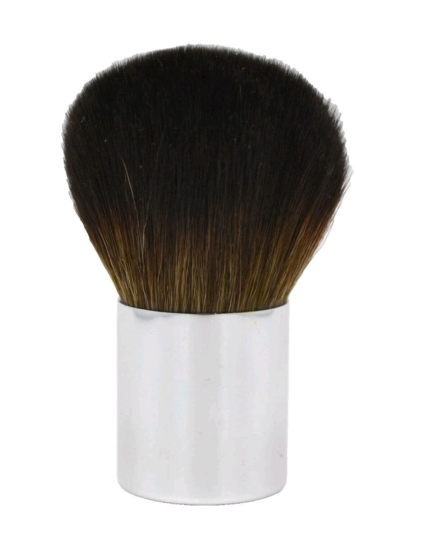 SILVER KABUKI BRUSH Full Coverage Bare Face Makeup Cosmetics Powder Foundation1
