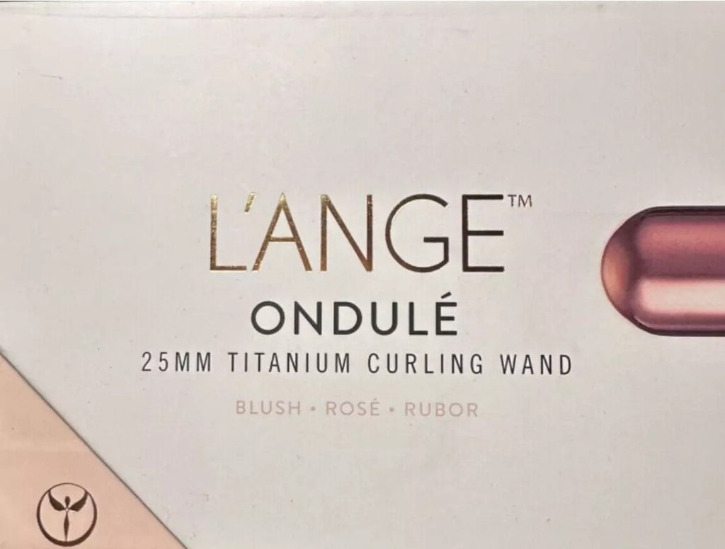 L'Ange Ondule Titanium Curling Wand, 25MM, Corrosion Resistant, Ionic, Infrared1