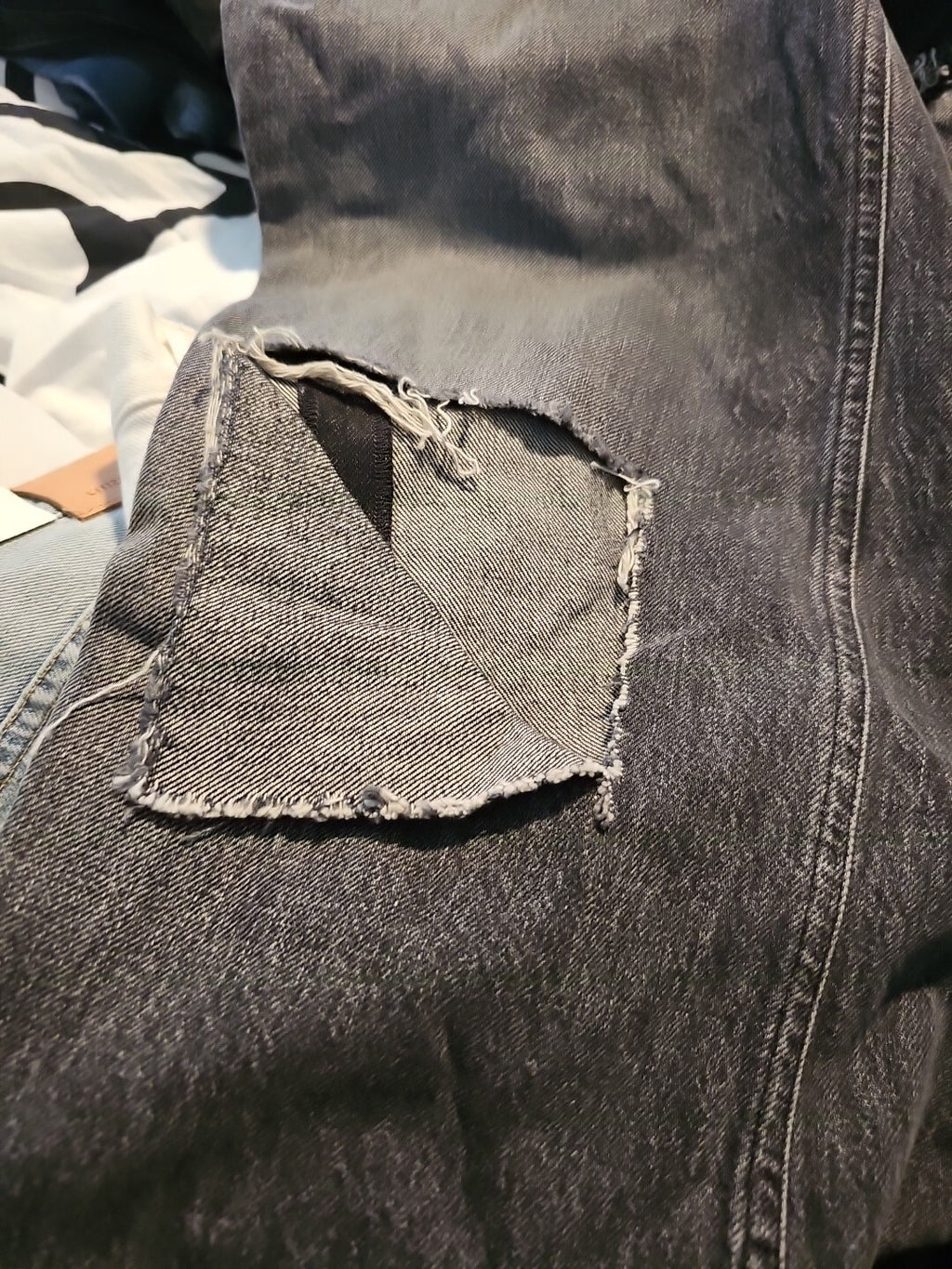 NWT Citizens Of Humanity Paloma Baggy Jeans Sz 27 In Beverly- SAMPLE- W Defect4