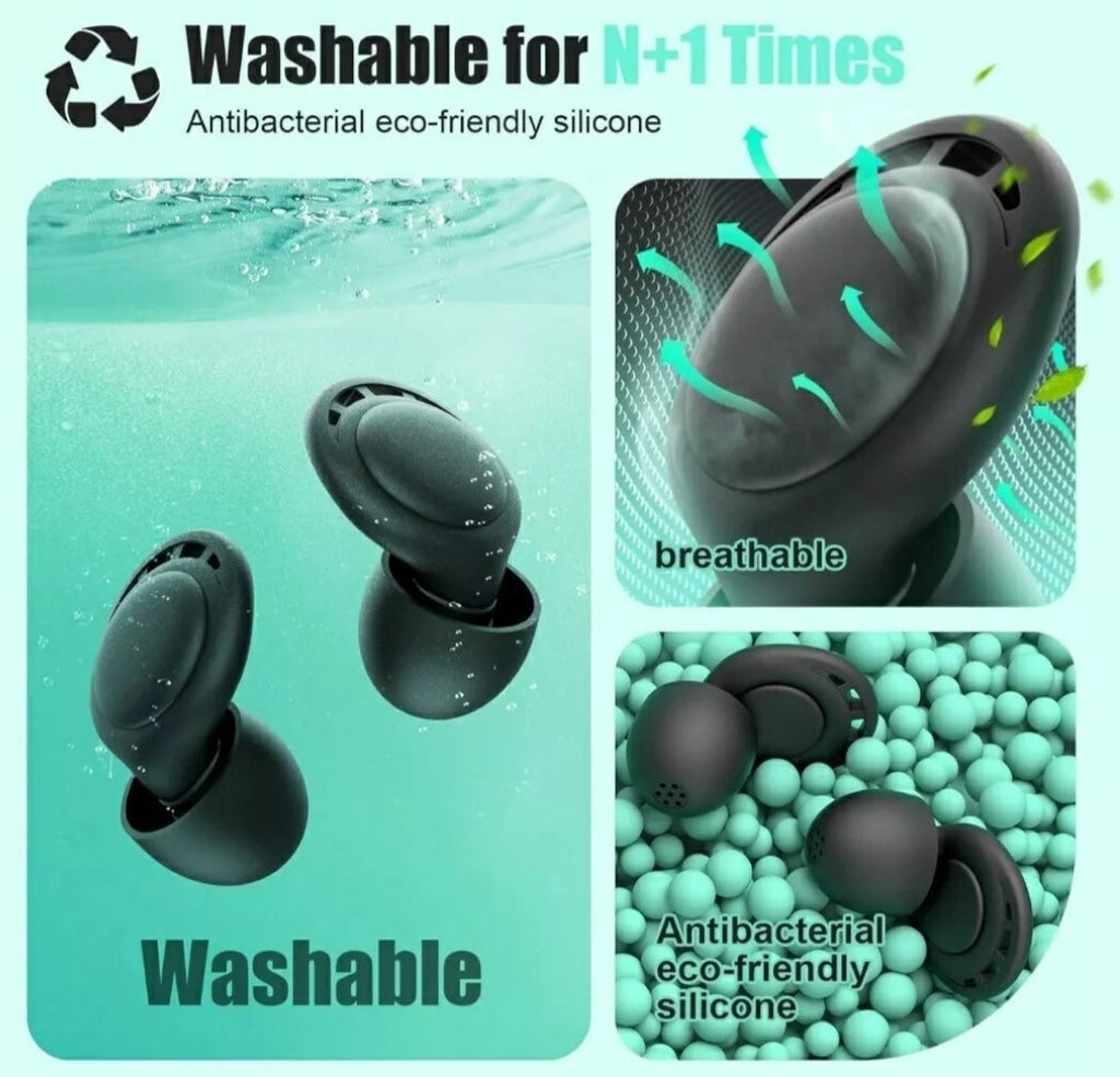 Ear Plugs for Sleeping Noise Reduction Beinkap Reusable for hearing protection5