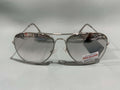 New Original TRUE RELIGION Sunglasses Tinted / Silver Aviator Horseshoe TR10570C0