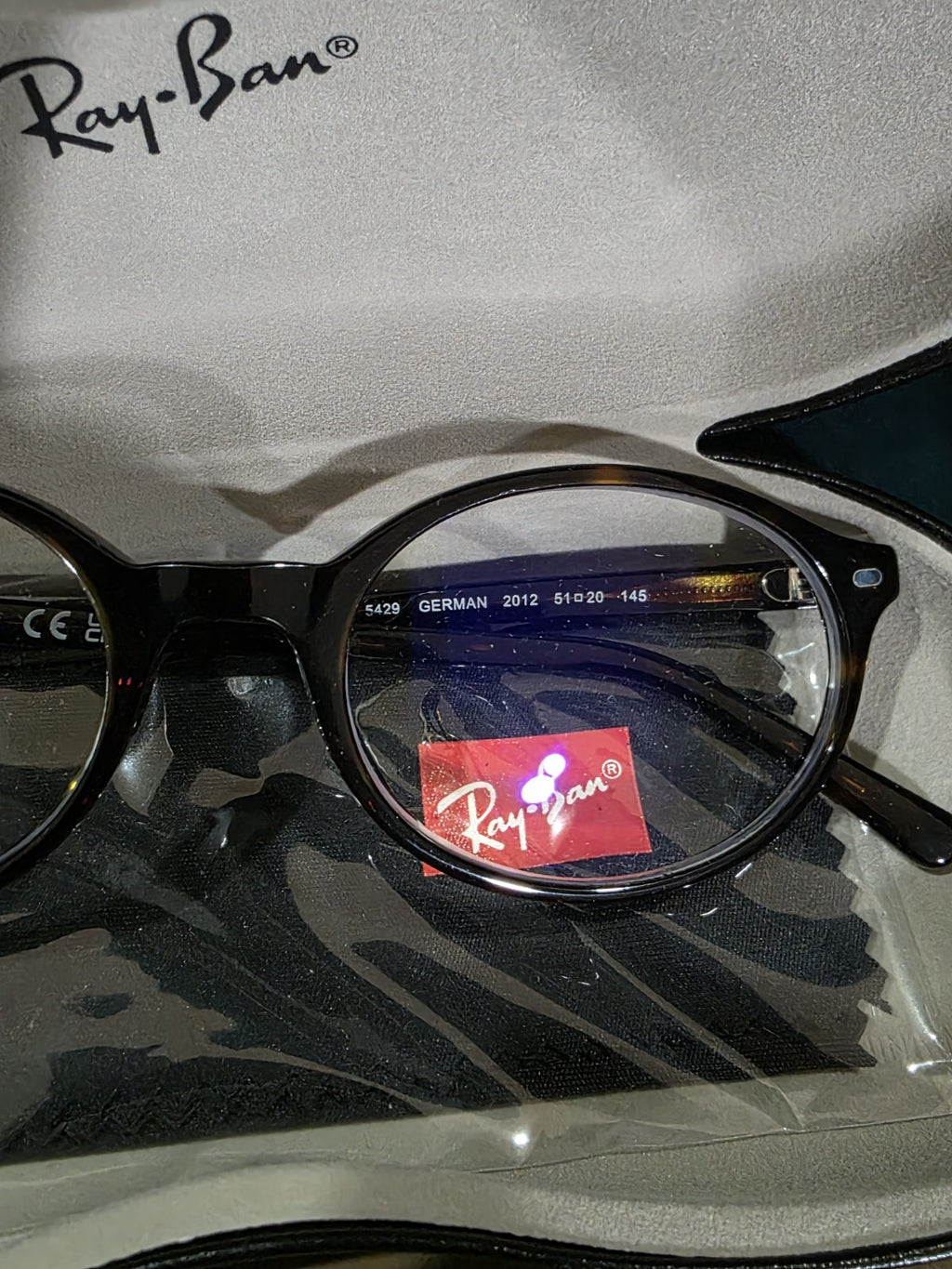 12 Pc EyeBuyDirect Ray-Ban Eyeglasses Sunglasses Mixed Frame Lot w Cases Lt 31