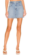 $198 Citizens of Humanity Women's Beatnik Straight Mini Skirt Size 27 In Lakely 0