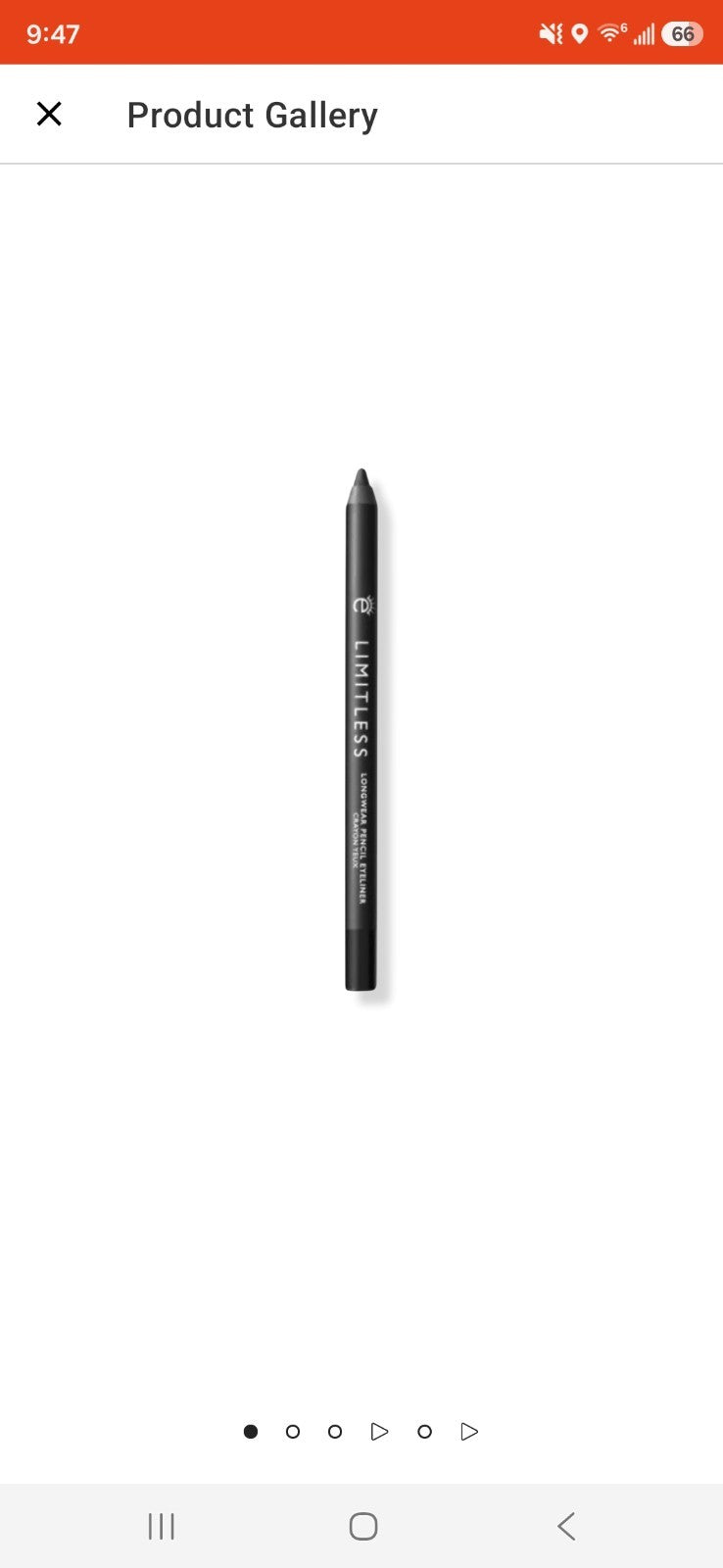 Eyeko Limitless Waterproof Eyeliner Pencil 0.04oz Black Law Of Attraction 1