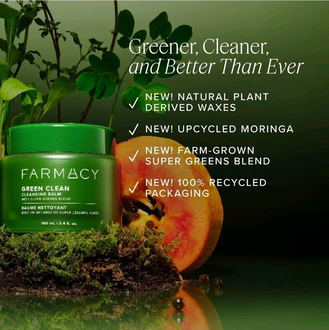 Farmacy Melt & Moisturize Minis - Travel Size Skin Care Set Green Clean Makeup3