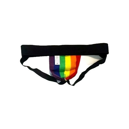 FORT TROFF Grunt Size Lg 2 Pack Athletic Supporter Jock Strap 2 Pack Pride 2