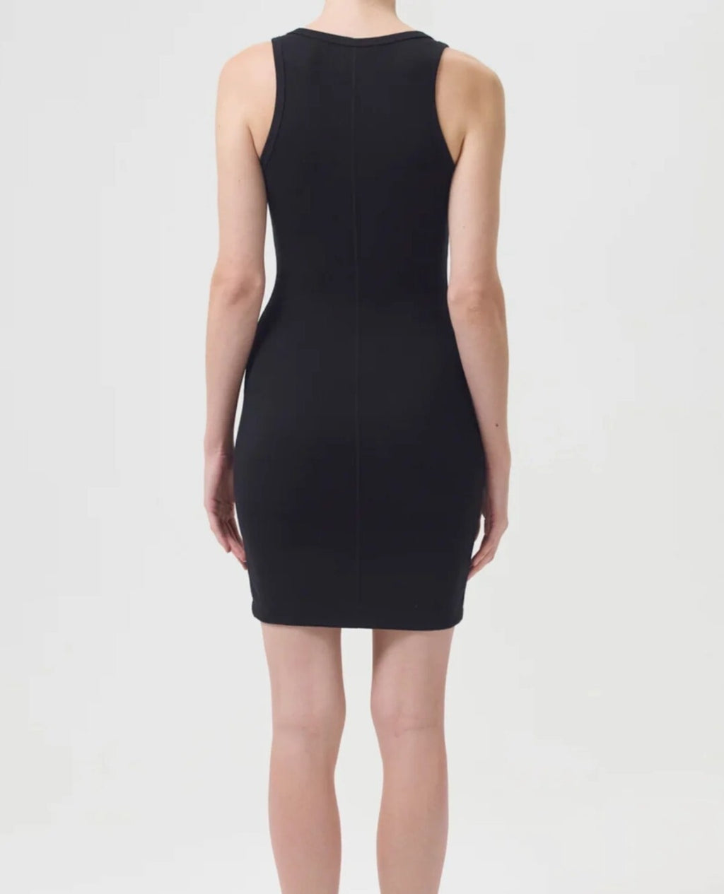Agolde Maria Rib Tank DRESS size SM - SMALL ~ Retail $148 - COBBLESTONE 7