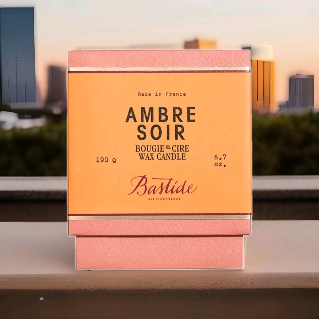 Anthropologie Bastide Ambre Soir Scented Candle 6.7 oz Boxed Gift  France 0