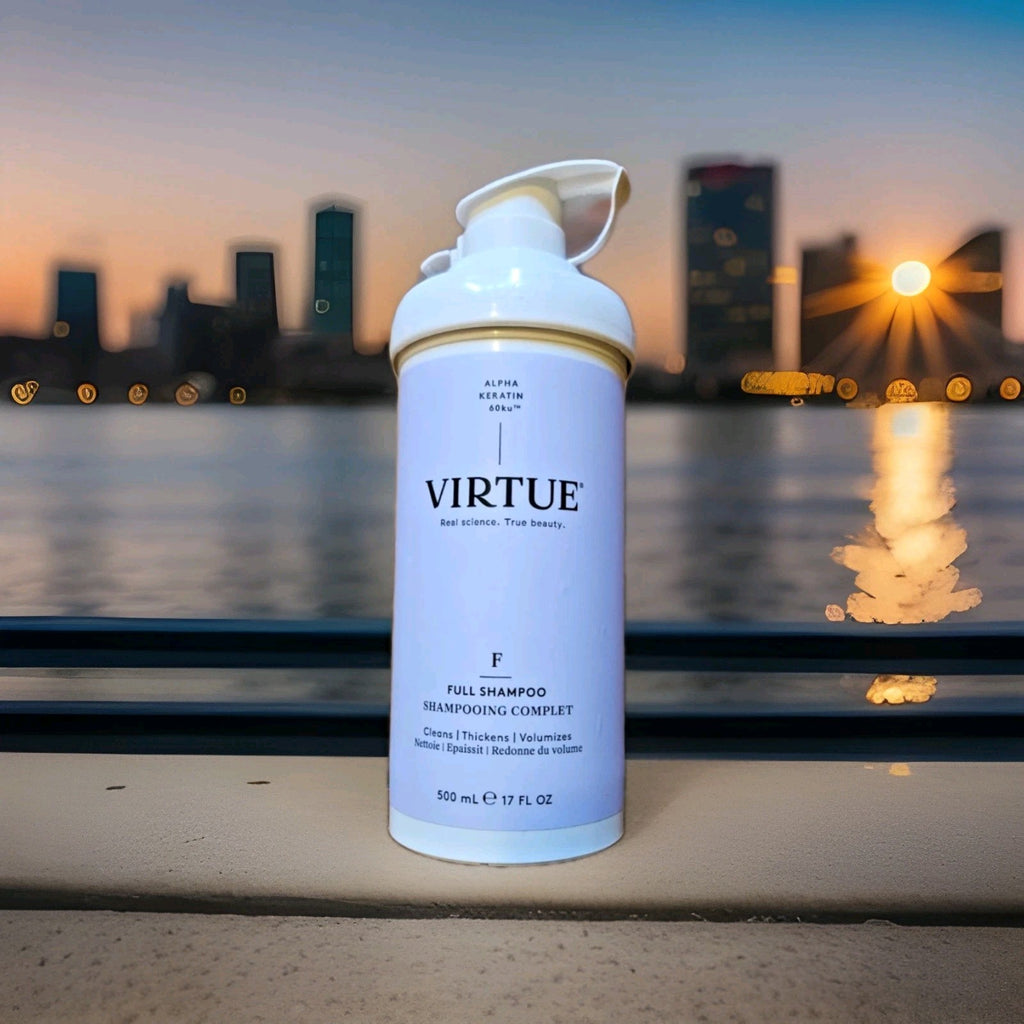 Virtue Full Shampoo 17oz Volumizing Thickening Hair Care Alpha Keratin 500 Ml0