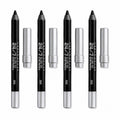 4 x Urban Decay 24/7 Glide-On Eye Pencil Bundle in Zero (Black) NEW -Trvl 0