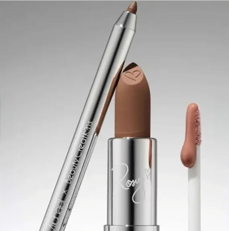 BEAUTY CREATIONS THE NUDE KIT LINER & LIPGLOSS BRAND NEW ROSY McMICHAEL1