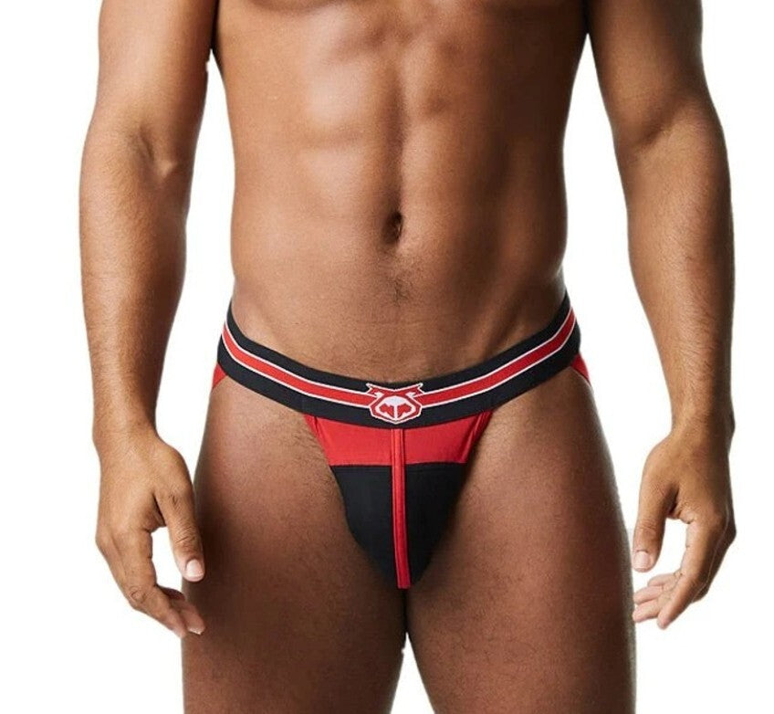 NWT Nasty Pig Activate Jock Strap- Size XL Red/ Black GAY INTEREST  Jockstrap1