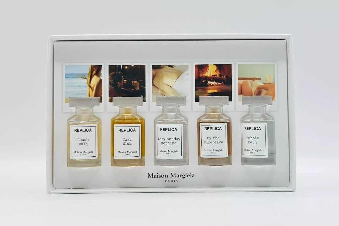MAISON MARGIELA REPLICA Mini Coffret Set 5 x 0.20oz / 7ml Ea BNIB. Authentic0