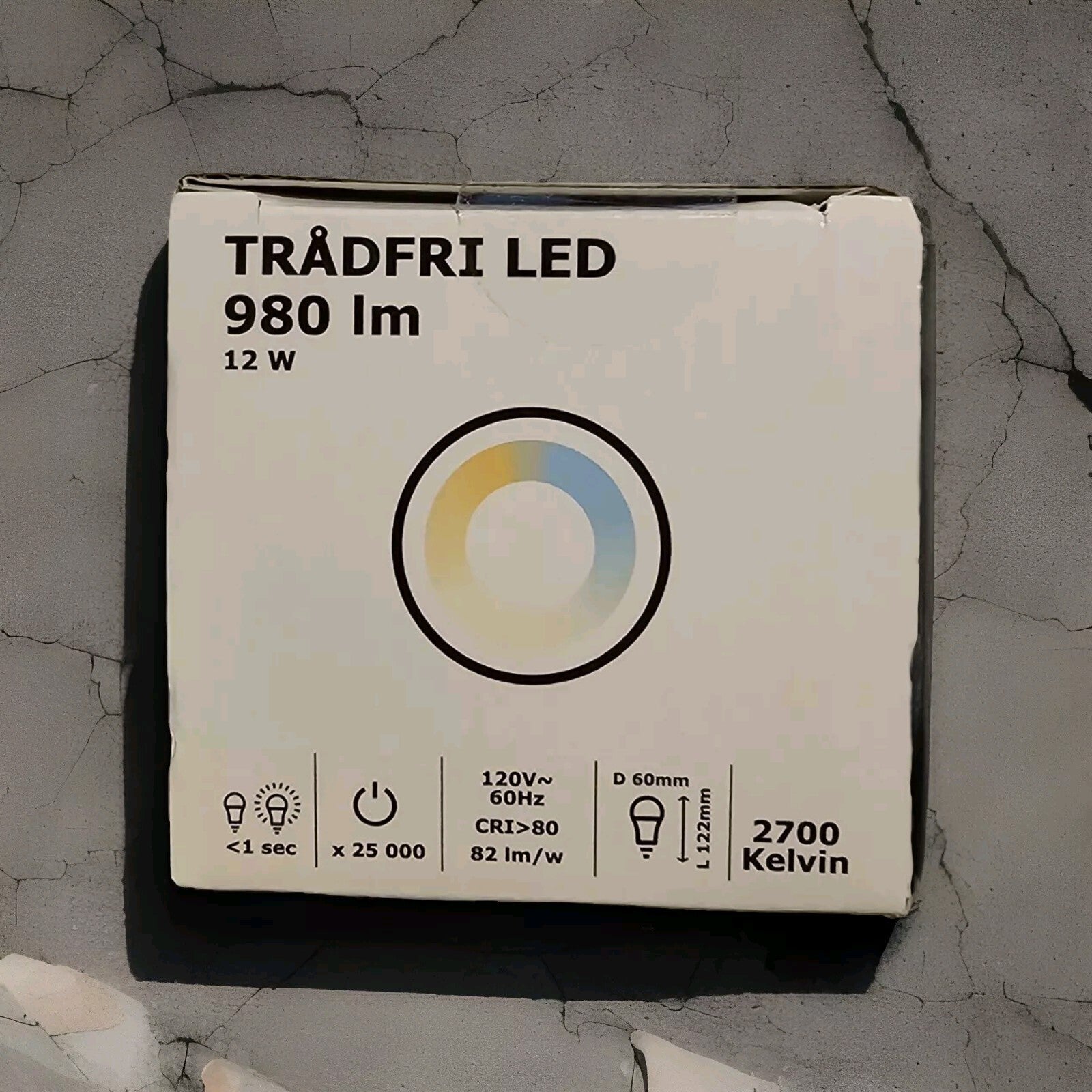 IKEA TRADFRI LED 980 Lumen 12 w E26 Light Bulb wireless dimmable1