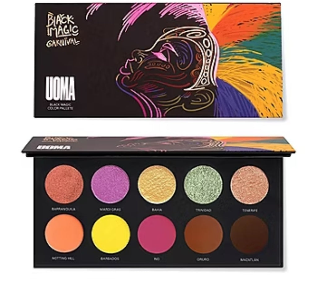New UOMA Carnival - Black Magic Color Palette0