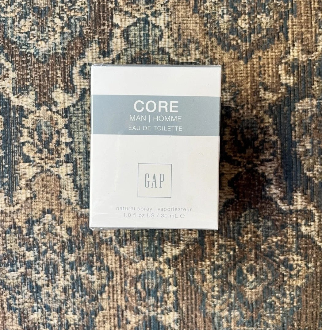 GAP Core Man/Homme Eau De Toilette Natural Spray 1 Oz New Sealed0