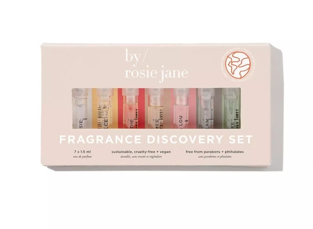 By Rosie Jane Discovery Perfume Set - 7 Piece Travel Size Perfume Set - Gift Set3
