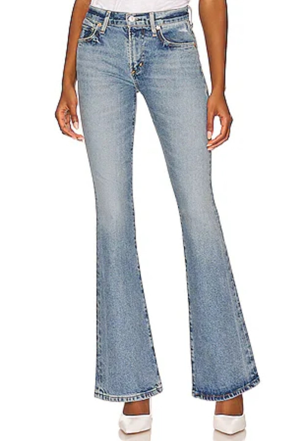 NWT  $238 Citizens of Humanity Emannuelle Low Rise Boot 30" Jeans in Totem Sz 270