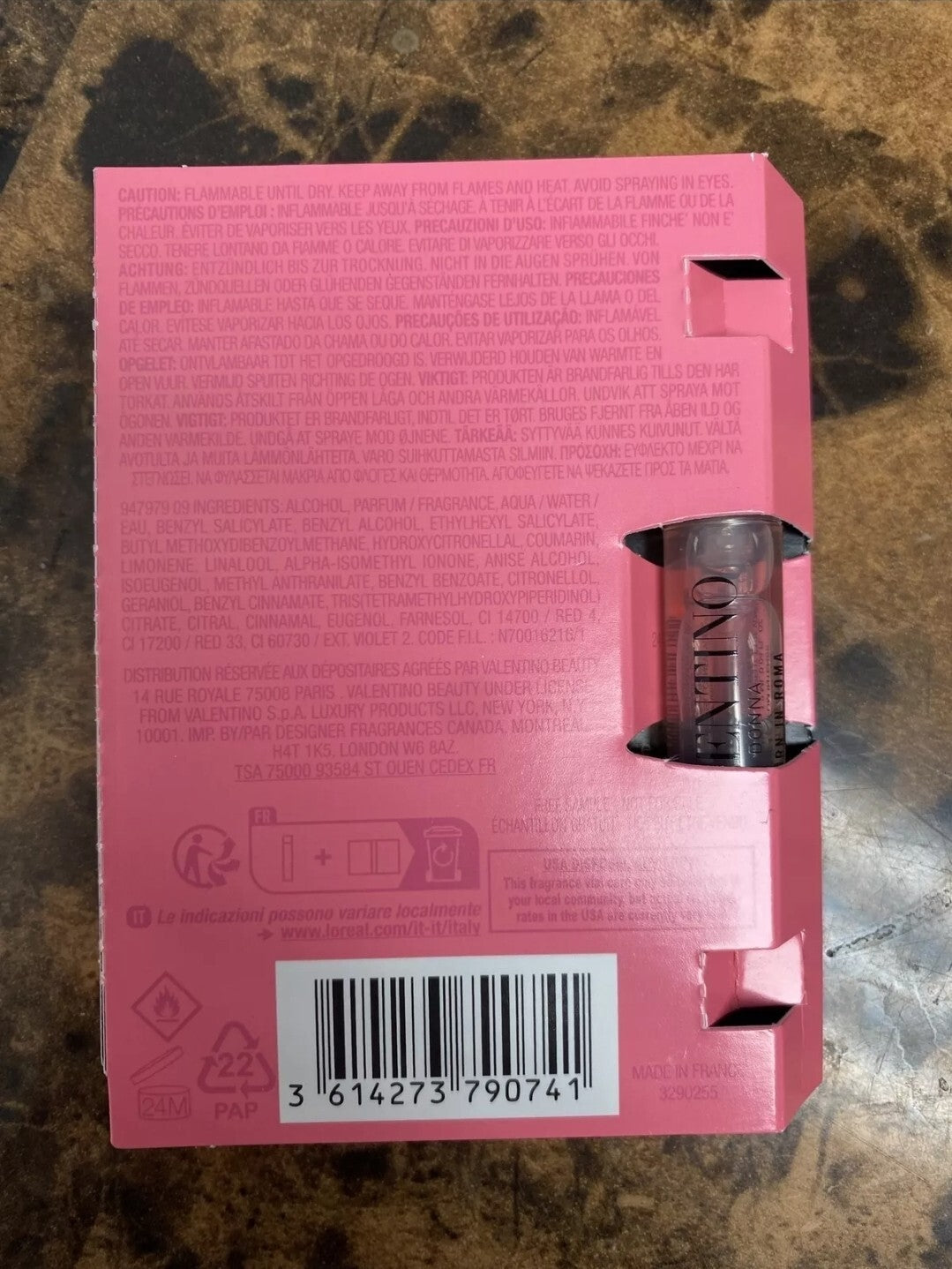 Valentino Donna Born In Roma Intense 0.04oz 1.2mL EDP INTENSE Sample Spray New1