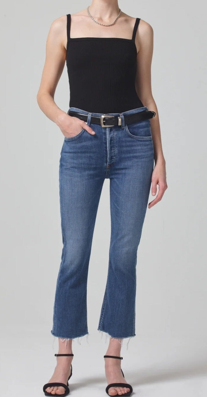 NWT Citizens of Humanity Isola Cropped Boot Jeans SZ 27 IN Lawless COH 2004-13860