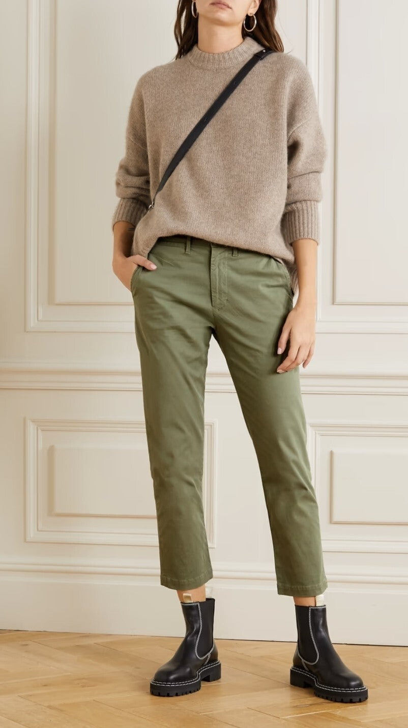 NEW CITIZENS OF HUMANITY Brooke Chino Sz 27 Pant Bamboo 1930-1180 Green 6