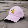 New The Simpsons Lisa Mad Engine Women's Violet Pink Strapback Baseball Hat0