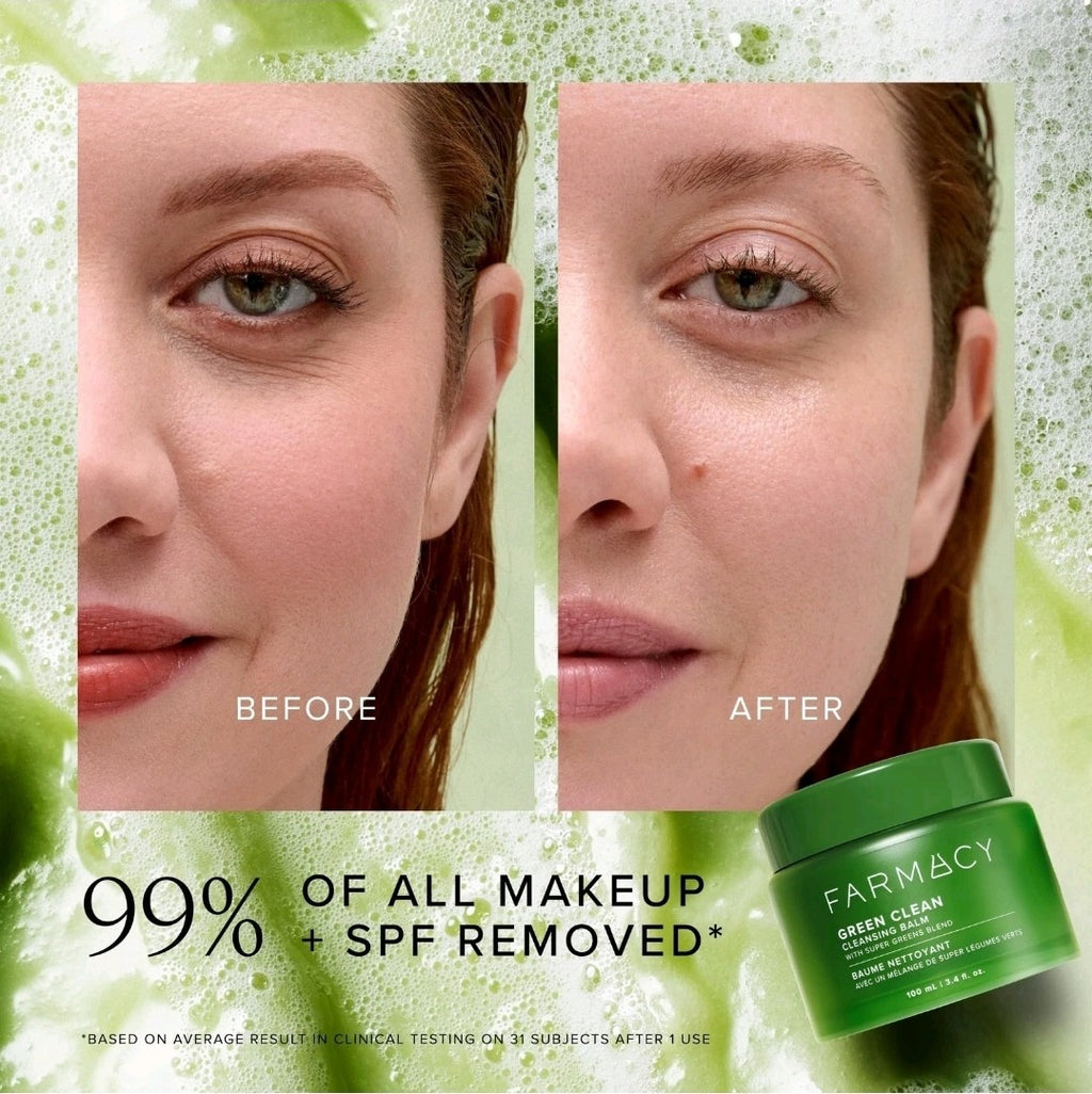 Farmacy Melt & Moisturize Minis - Travel Size Skin Care Set Green Clean Makeup5