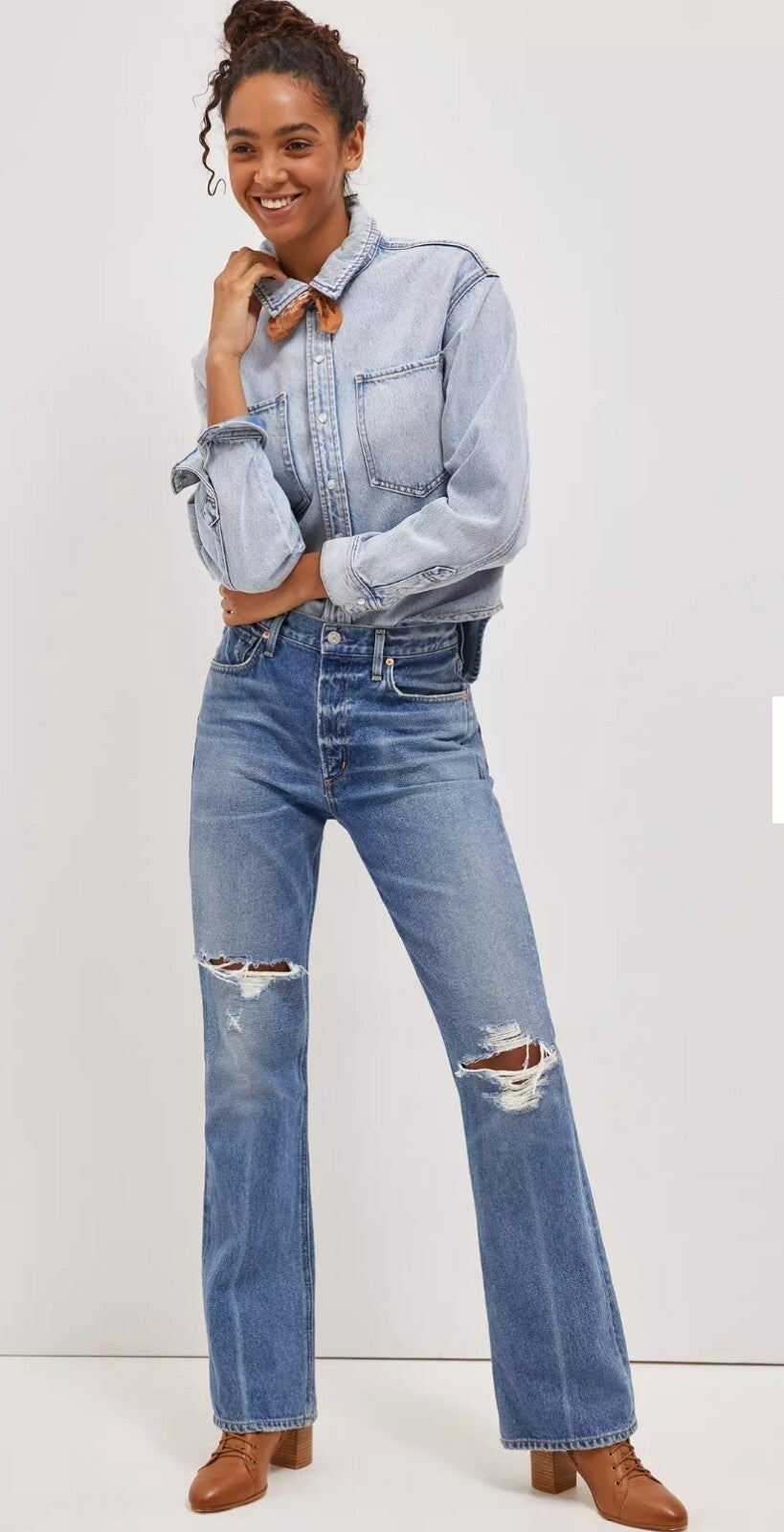 NWT Citizens of Humanity Libby High Rise Bootcut Jeans Sz 27 COH Mom0