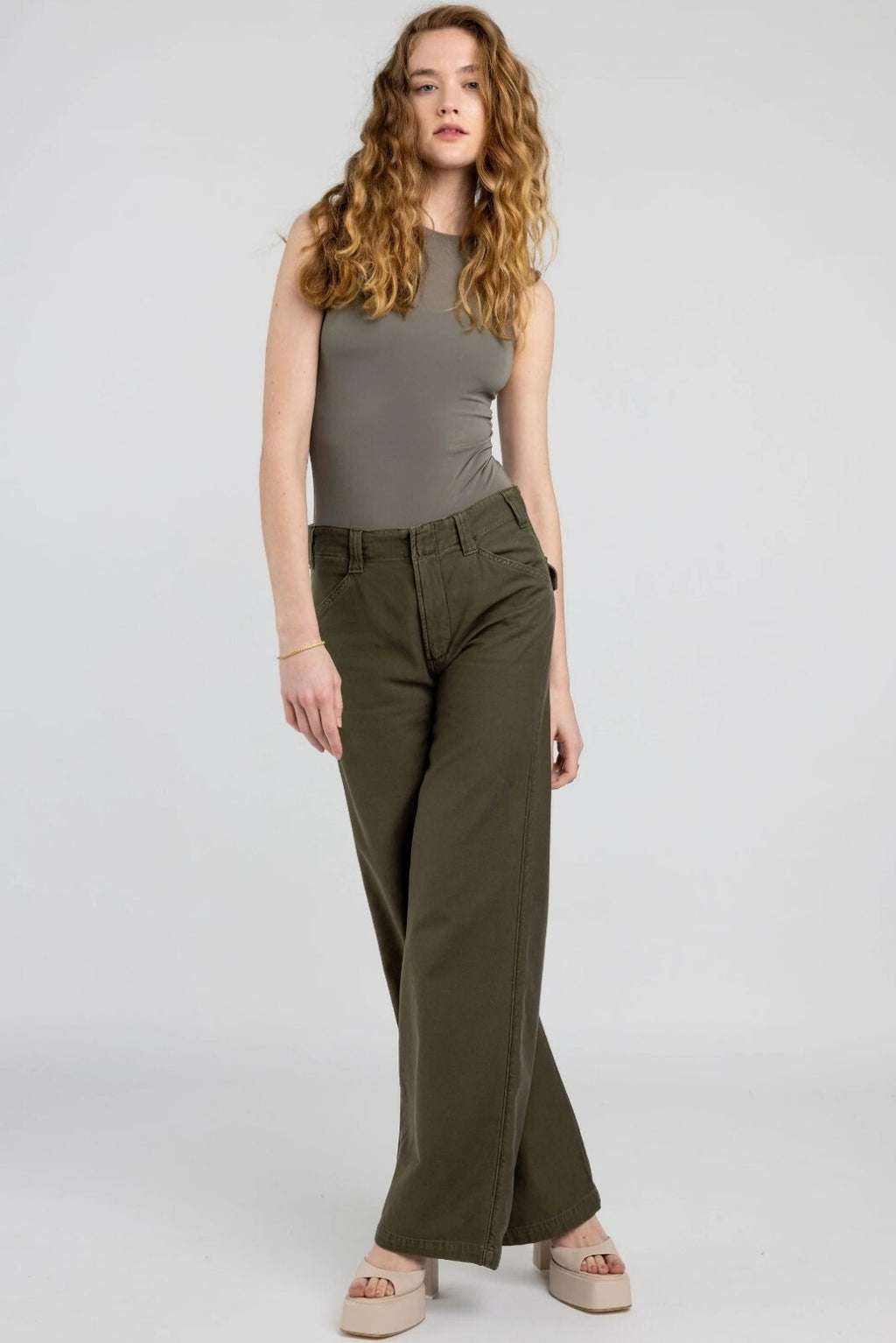 Citizens Of Humanity Kenzie Mesh Bodysuit Sz SM In Falcon COH Anthropologie 2